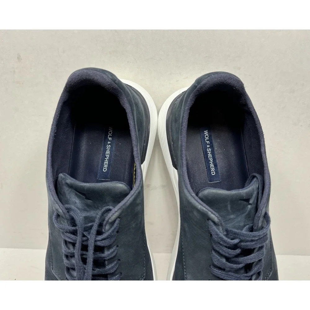 Wolf & Shepherd Blue Crossover Derby Hybrid Dress‎ Shoes Men's Size 10.5